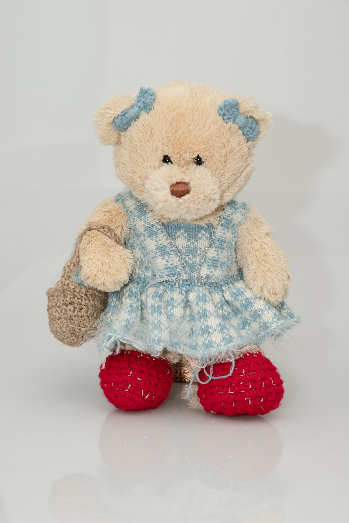AGWA x NMTafe Knitted Bear - Dorothy