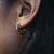Miro Miro Paima Earrings Silver / Green