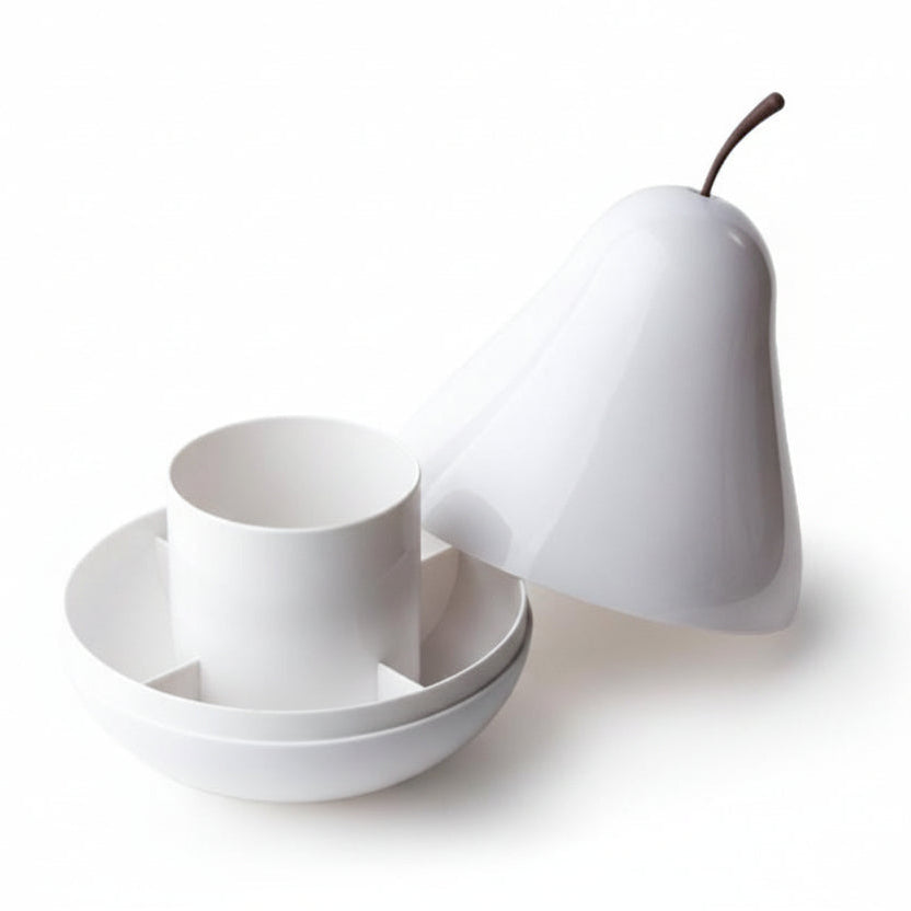 Qualy Pear Pod - White