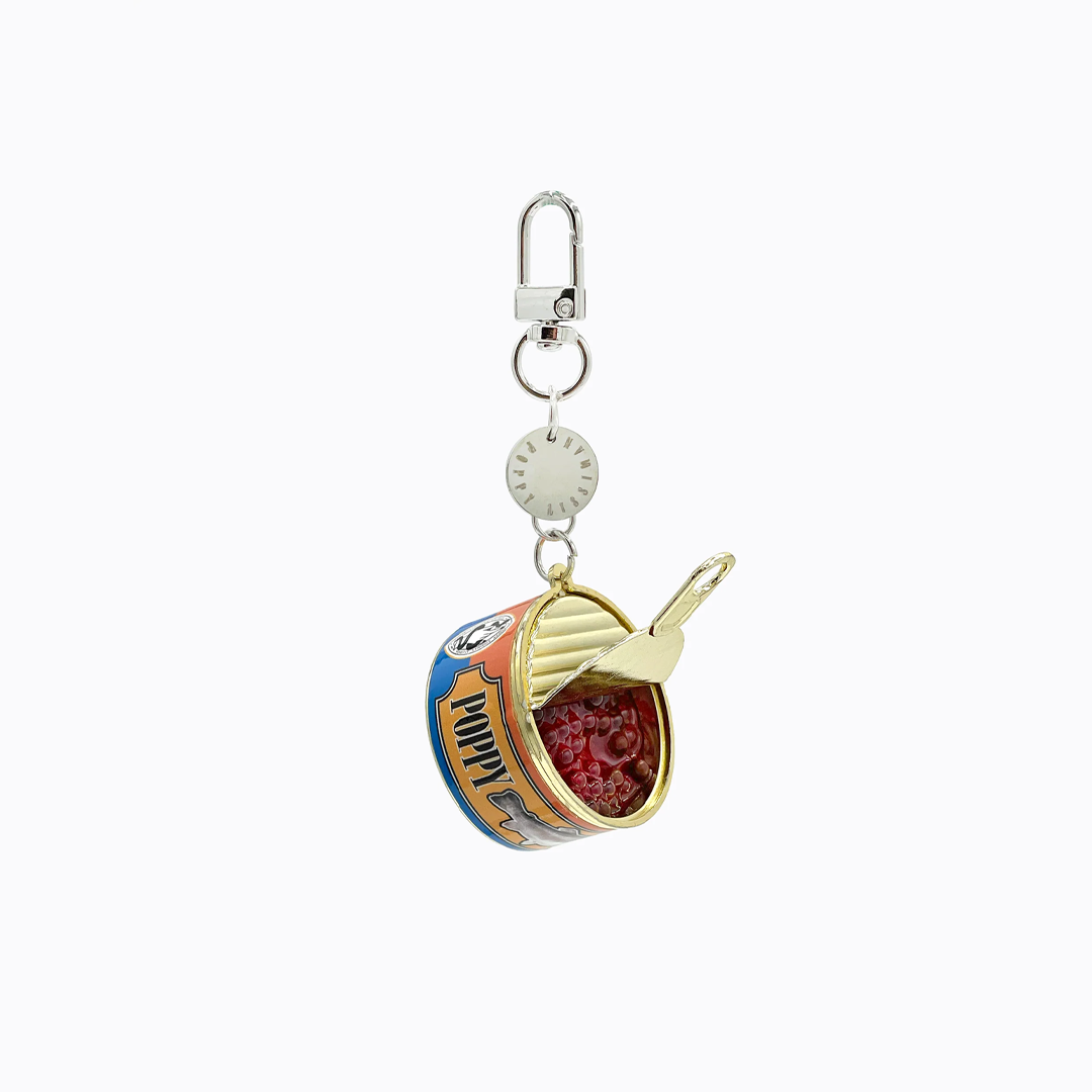 Poppy Lissiman Caviar Tin Bag Charm
