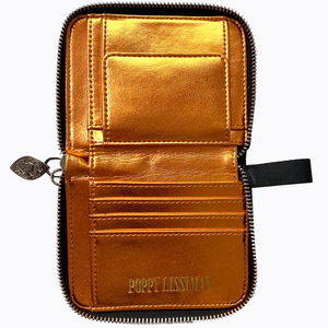 Poppy Lissiman Croc Wallet - Black