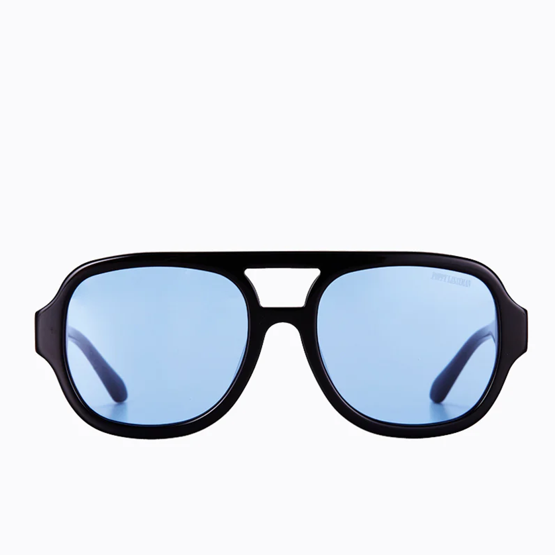Poppy Lissiman JimBob Sunglasses - Black/Blue