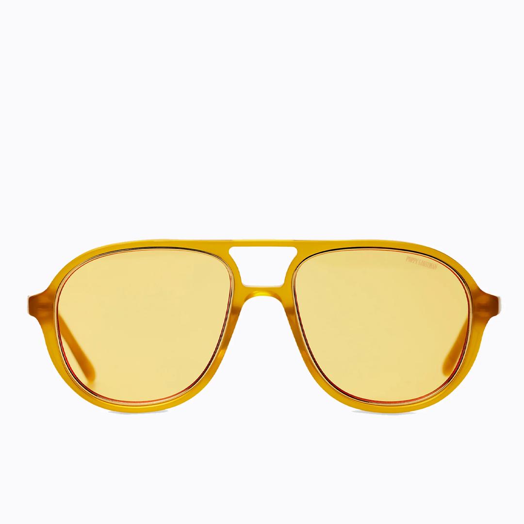 Poppy Lissiman Koenji Sunglasses - Saffron