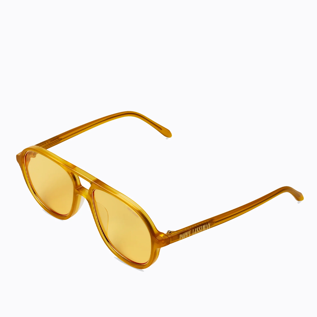 Poppy Lissiman Koenji Sunglasses - Saffron