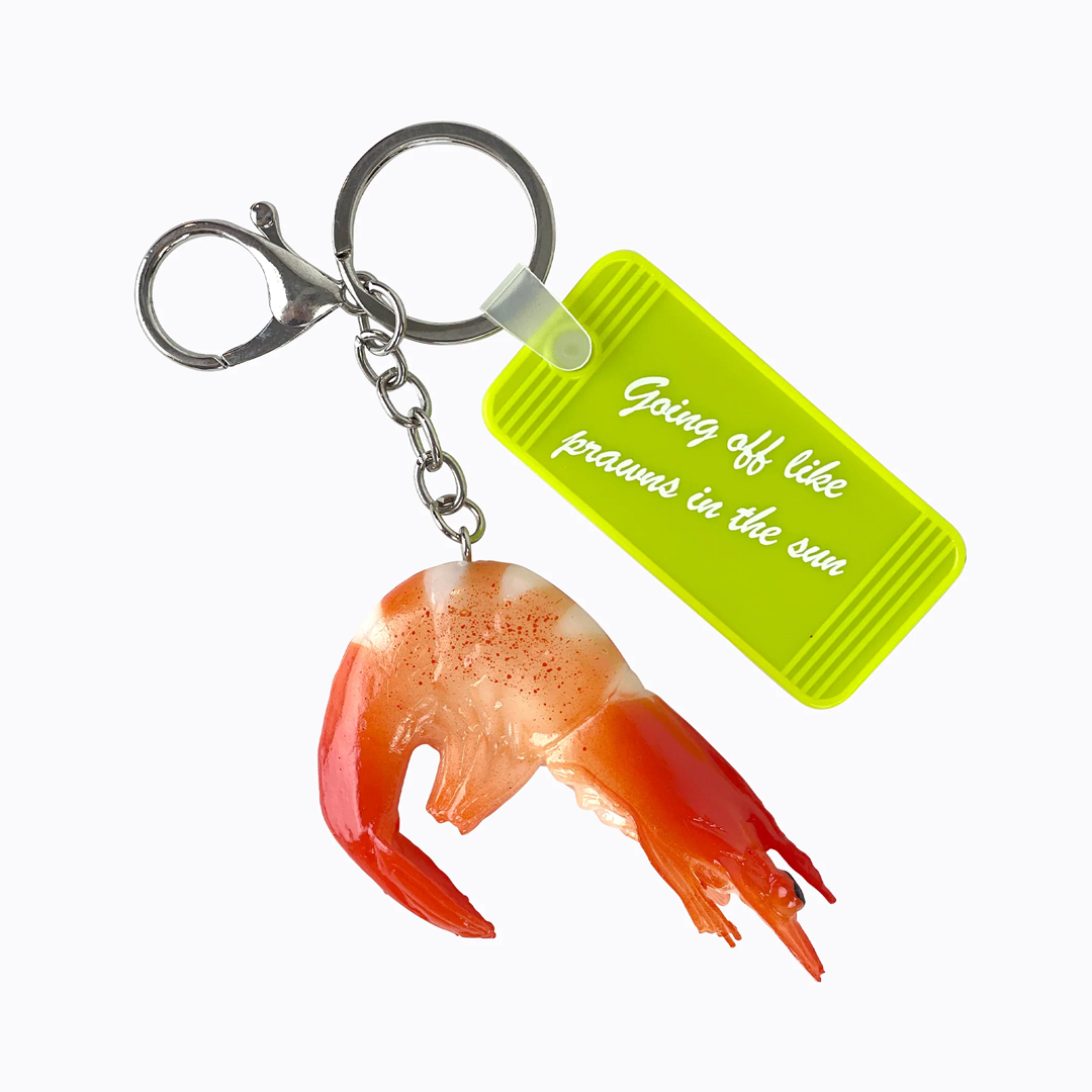 Poppy Lissiman  Shrimp Keychain