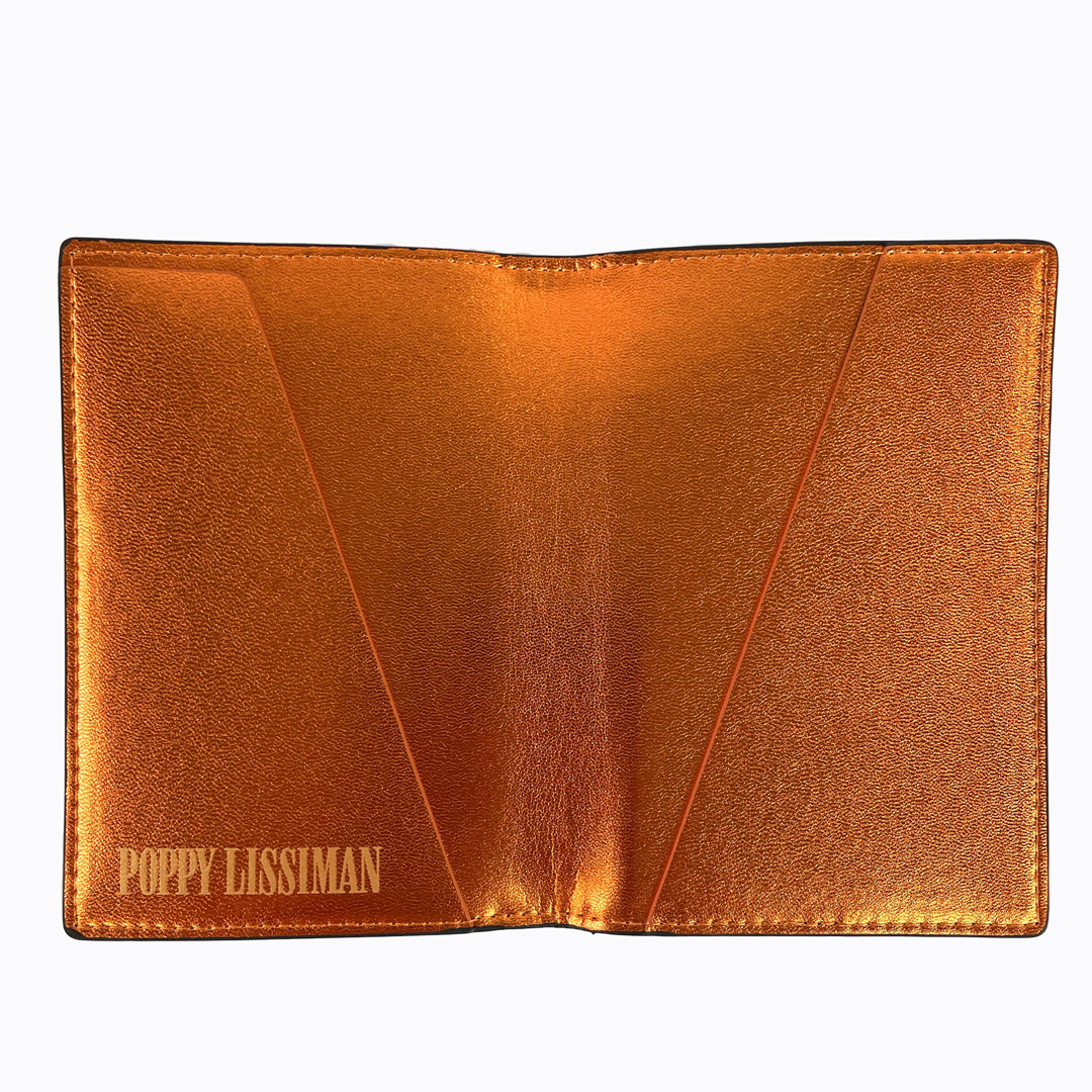 Poppy Lissiman Skip Passport Holder - Black