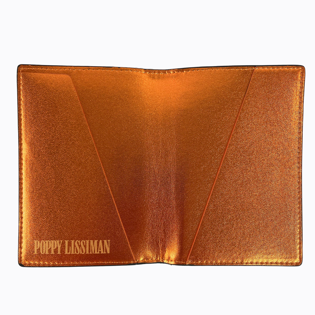 Poppy Lissiman Skip Passport Holder - Electric Blue