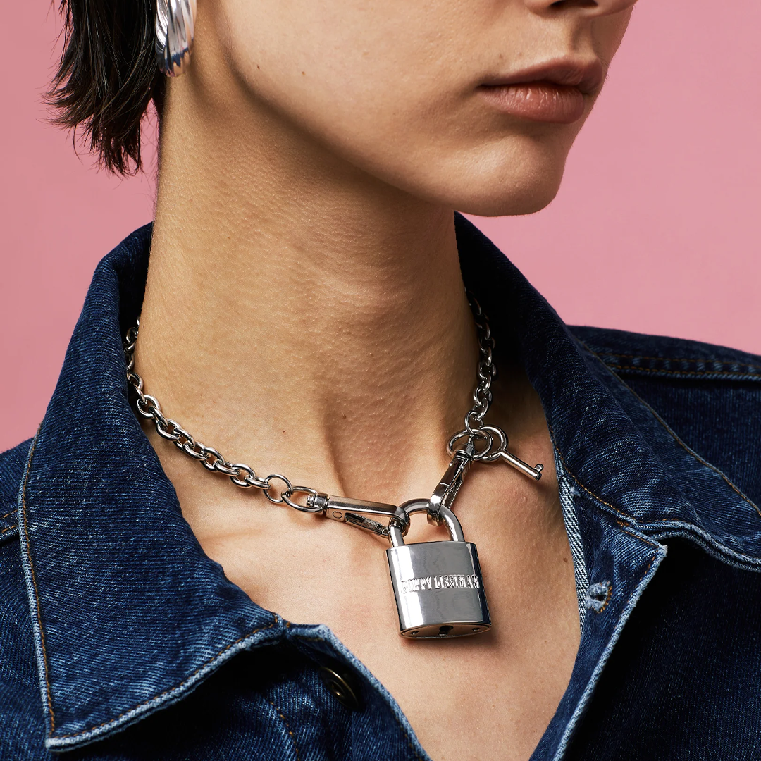 Poppy Lissiman Lockdown Necklace - Silver