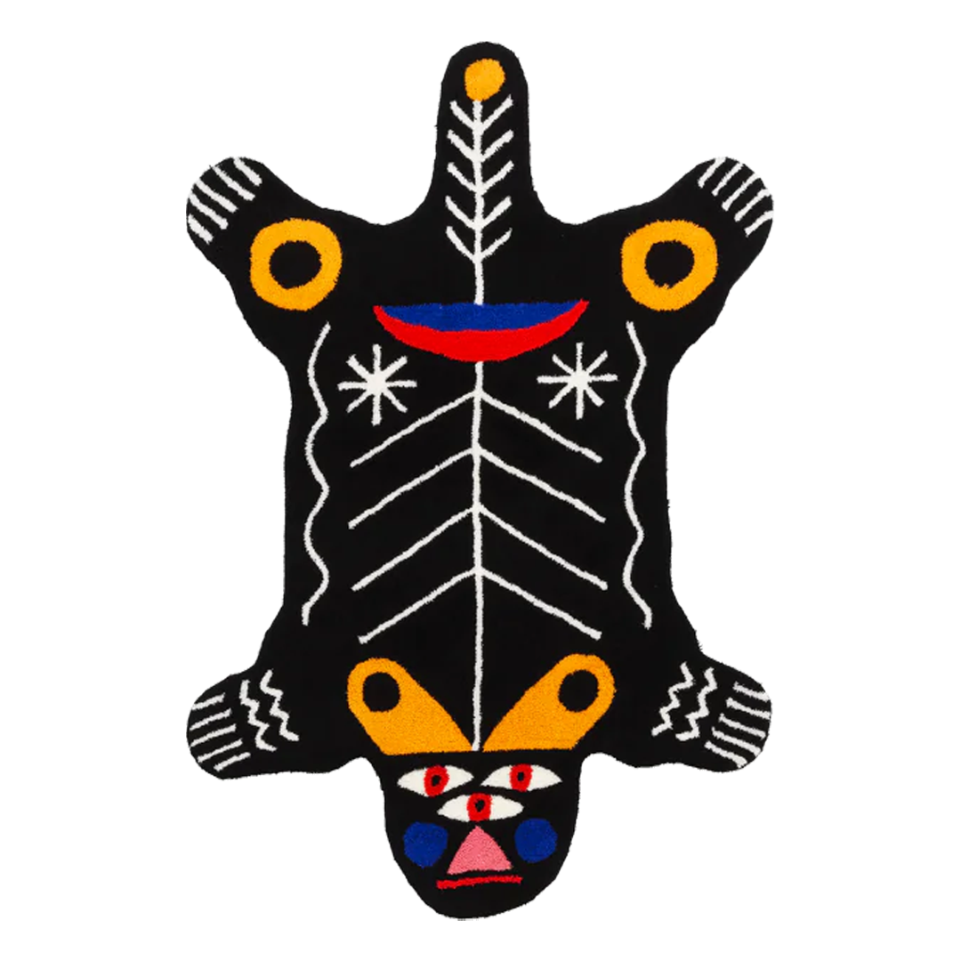 Qeeboo Carpet Oggian - Kinotto - M