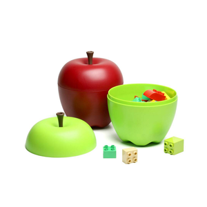 Qualy Mini Happle Container - Green