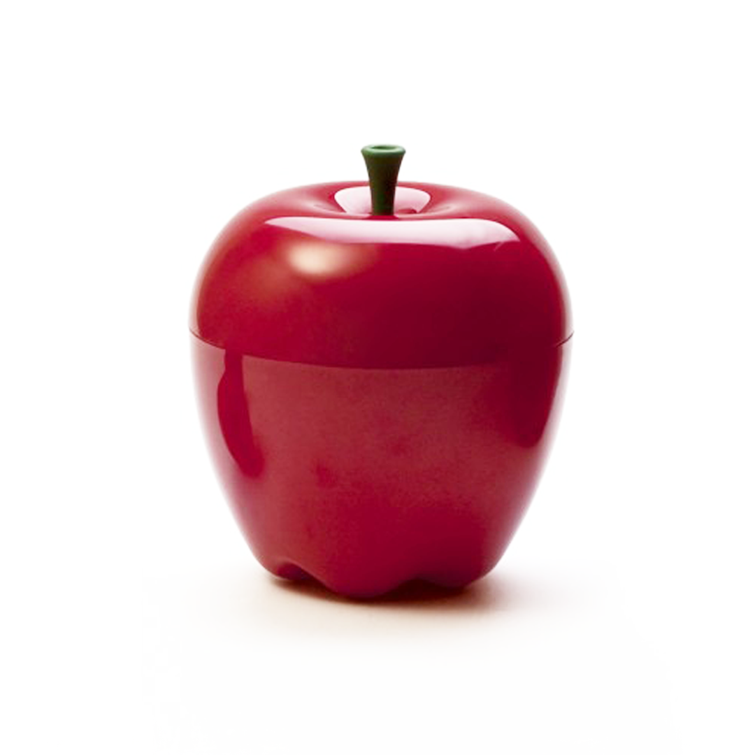 Qualy Mini Happle Container - Red