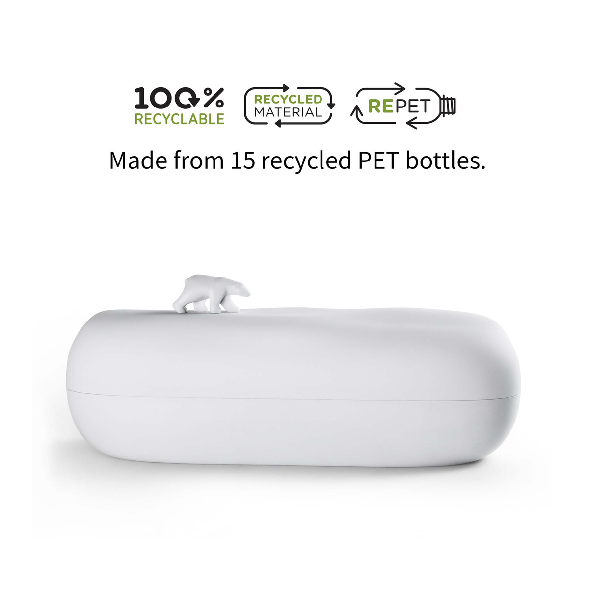 Qualy Polar Bear Container