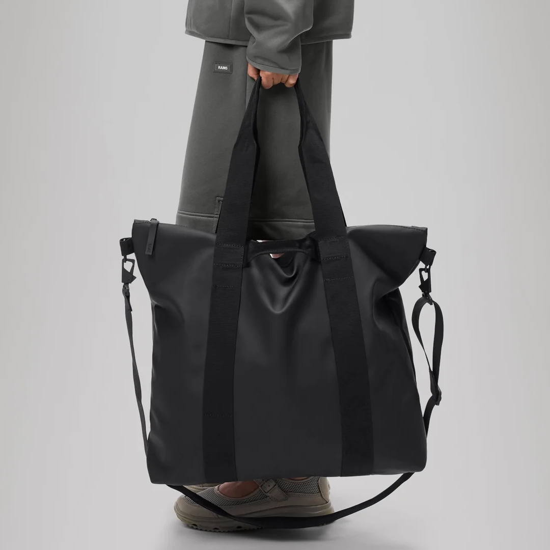 Rains Tote Bag - Mini - Black