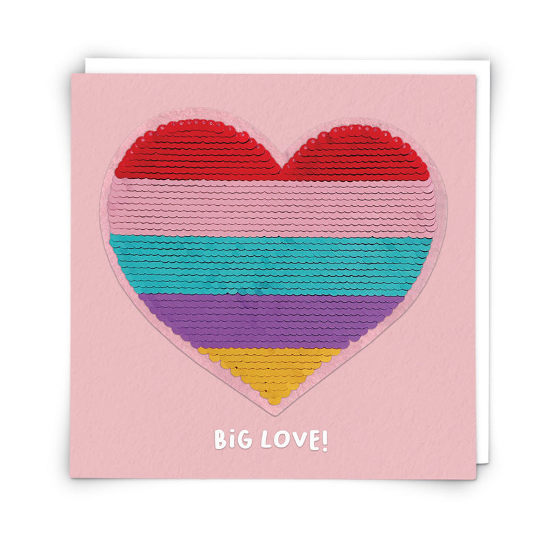 Redback Cards Heart Greeting Card