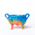 Kate Rohde Medium Paw Bowl - Dark Rainbow