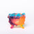 Kate Rohde Small Paw Bowl - Rainbow/Blue Lip