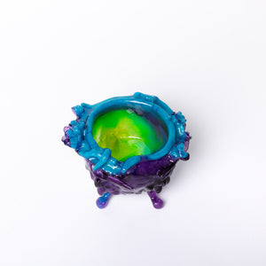 Kate Rohde Small Paw Bowl - Azure/Violet/Green