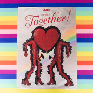 AGWA x Huxleys Better Together Tea Towel