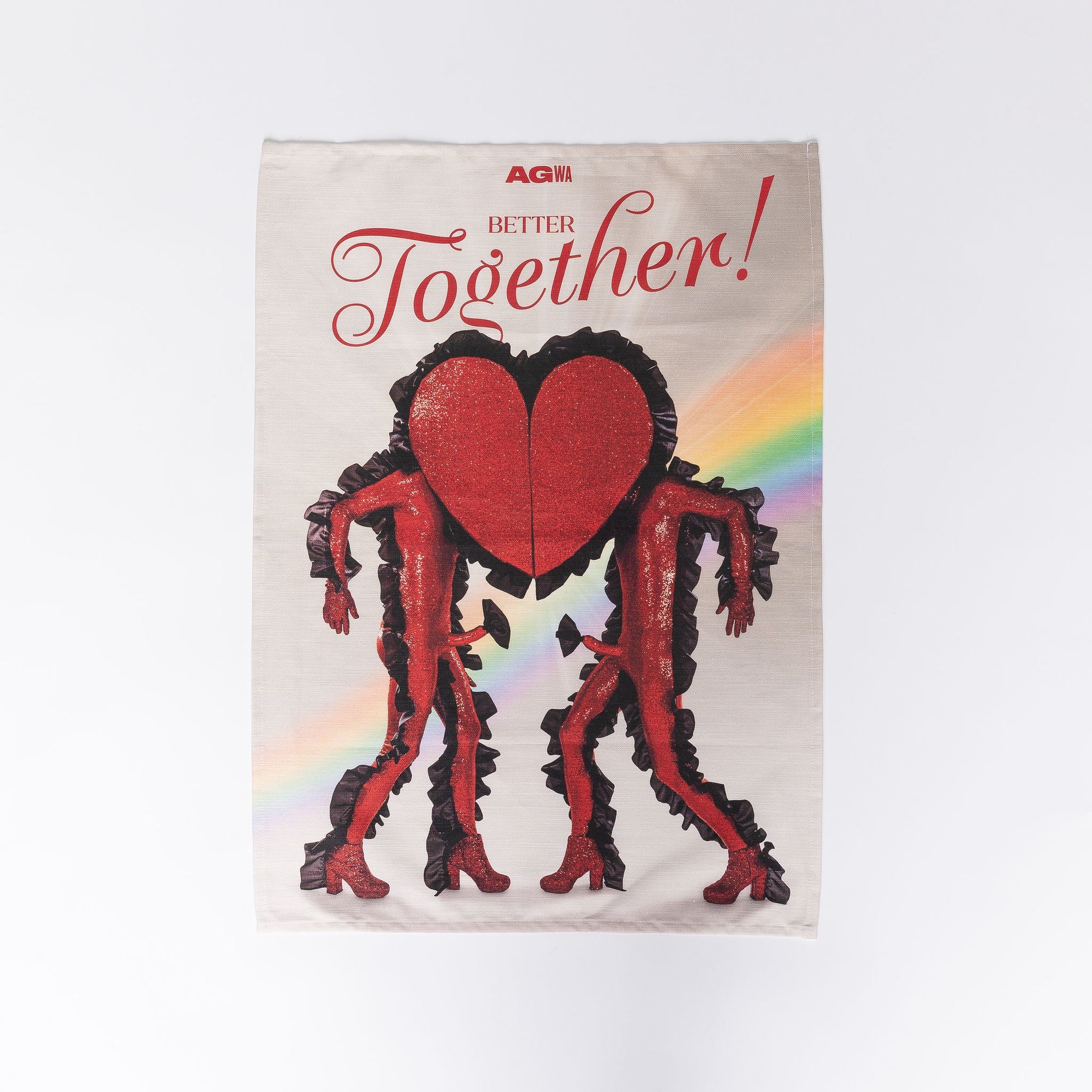 AGWA x Huxleys Better Together Tea Towel