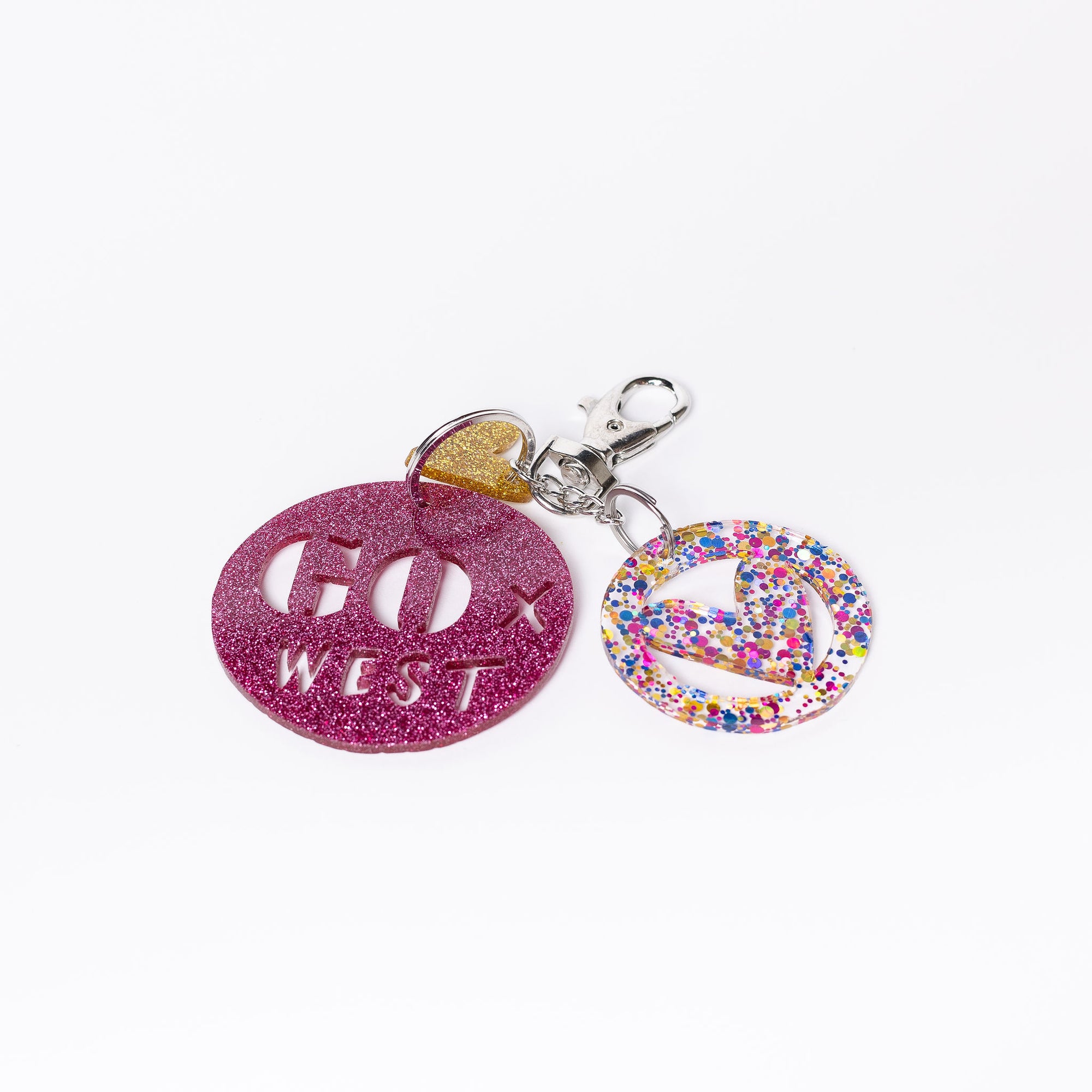 AGWA Go West Pride Keyring