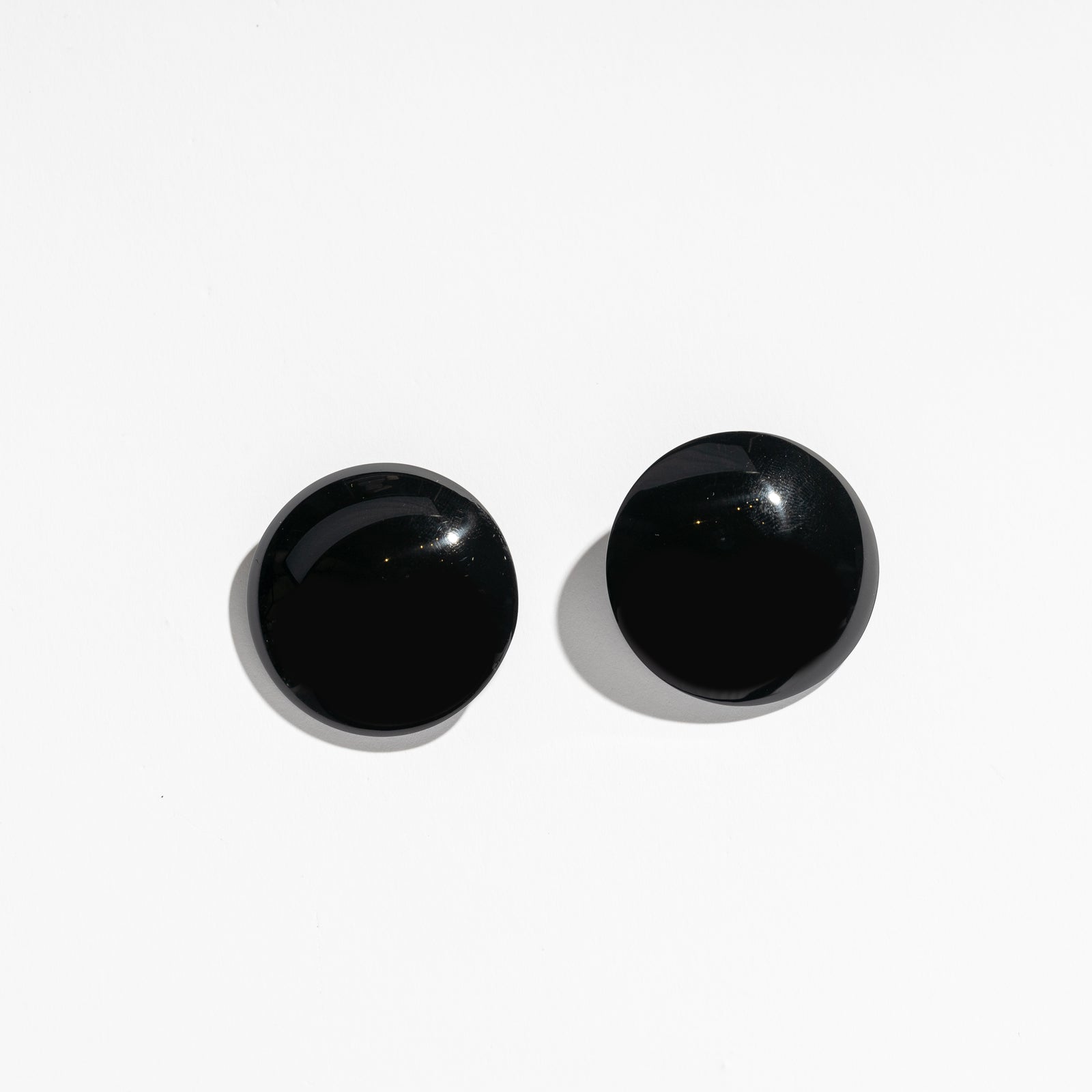 Alexandra Blak Lucite Soothsayer Earrings Black