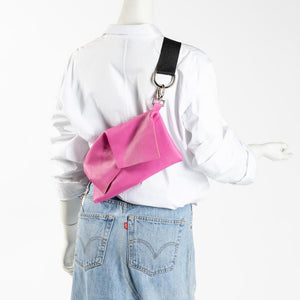 Alexandra Blak Leather Party Bag Pink