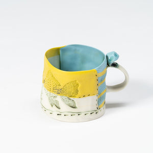 Fleur Schell Porcelain Cup
