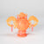 Kate Rohde Flowery Urn - Orange/Pink