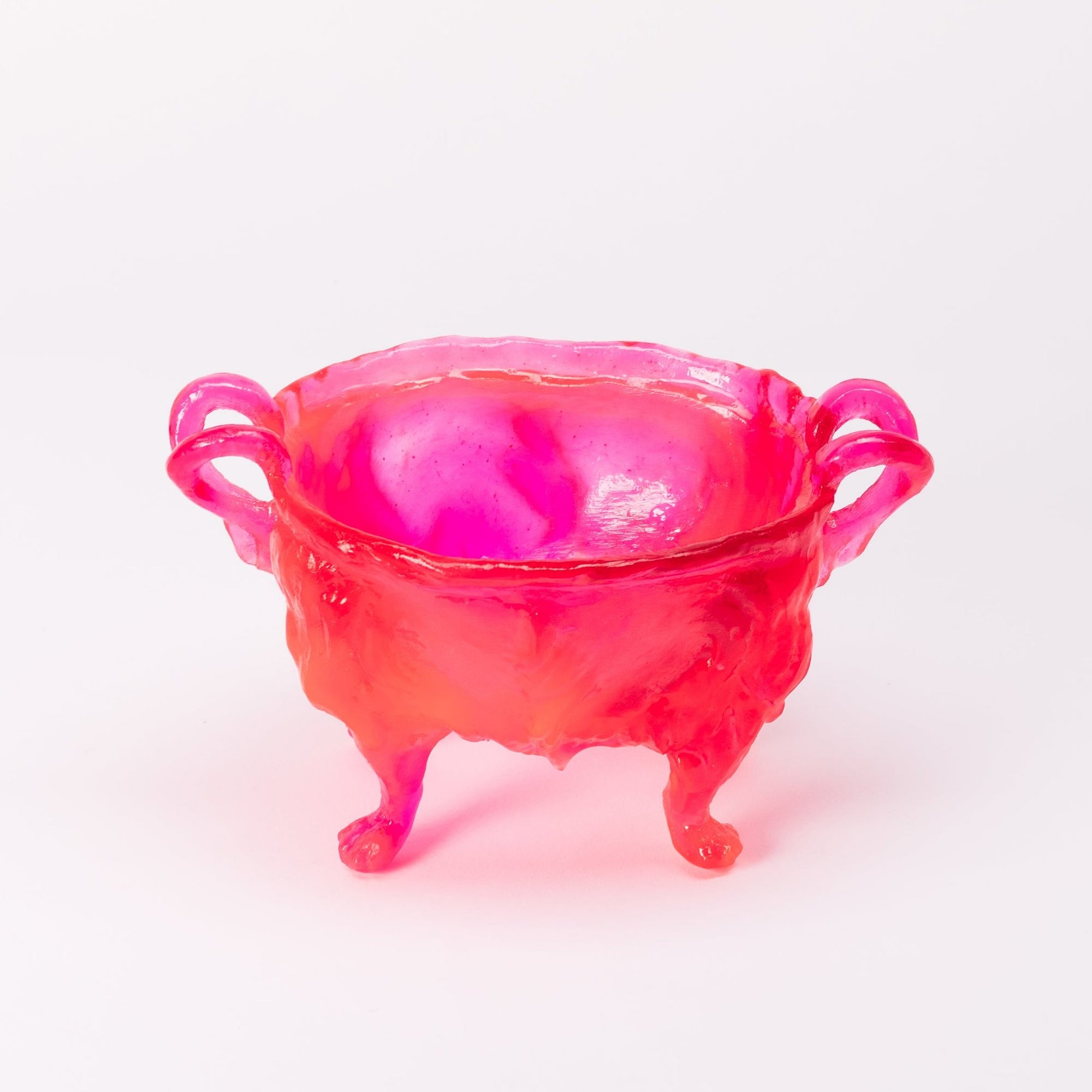 Kate Rohde Medium Paw Bowl - Fuschia/Grape