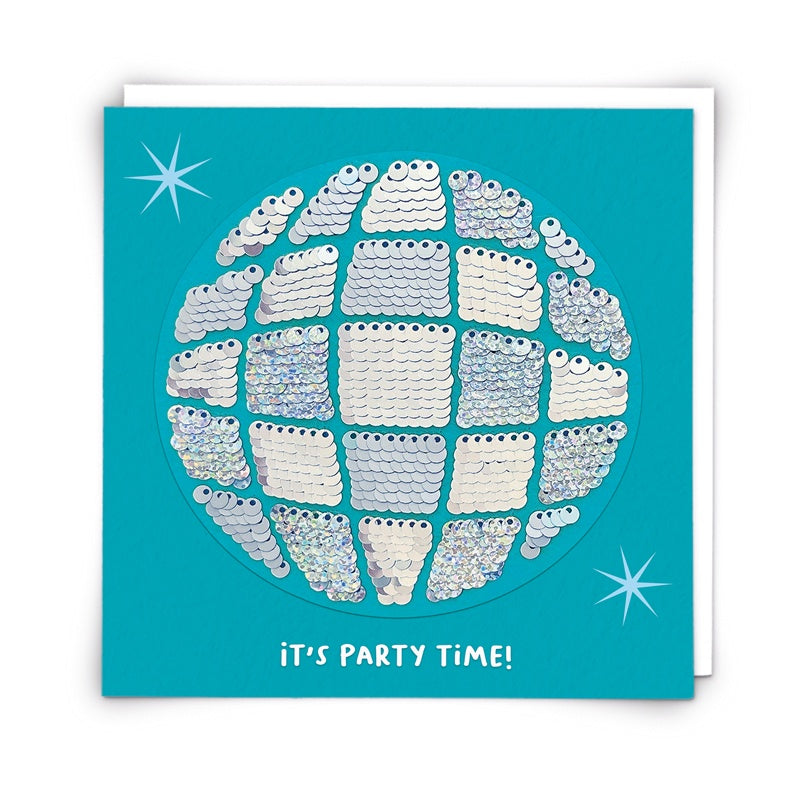 Redback Cards Disco Ball Greeting Card