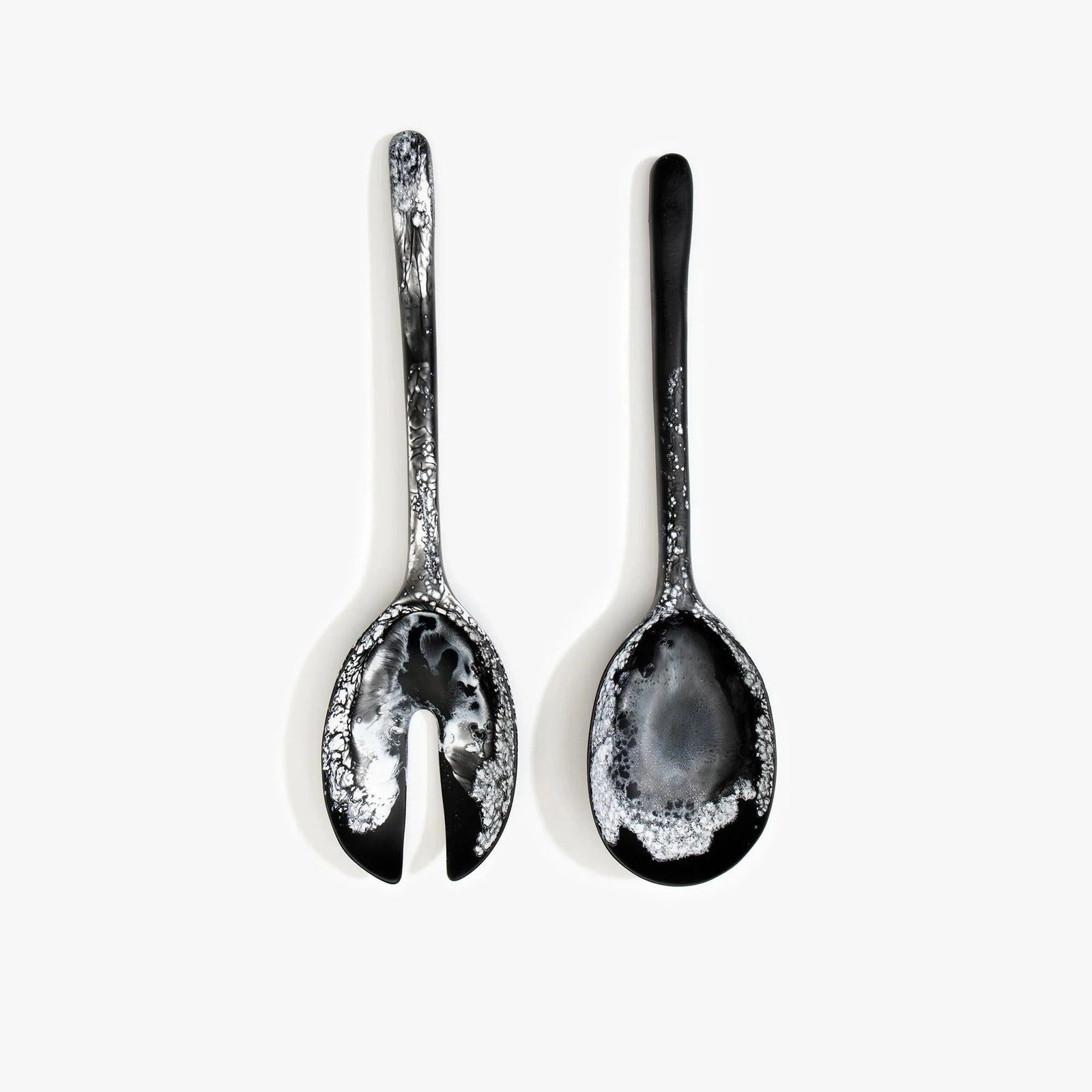 Dinosaur Designs Long Stone Servers - Black Marble (Pair)