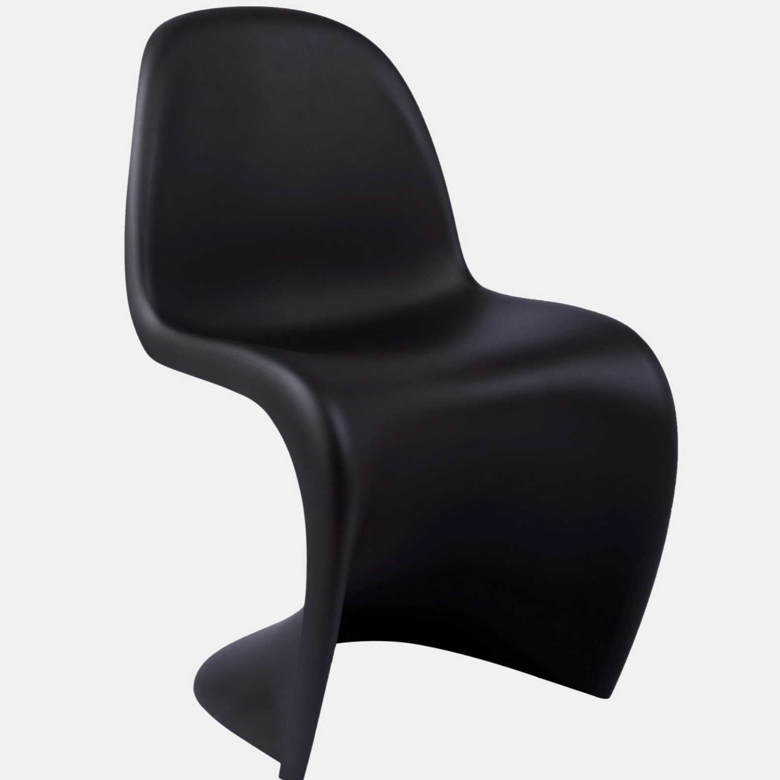 Ned Collections S-Shape Childs Chair - Black