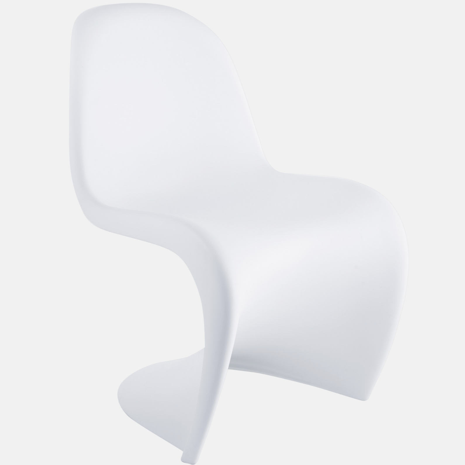 Ned Collections S-Shape Childs Chair - White