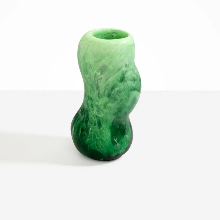 Dinosaur Designs Medium Valley Vase - Leaf