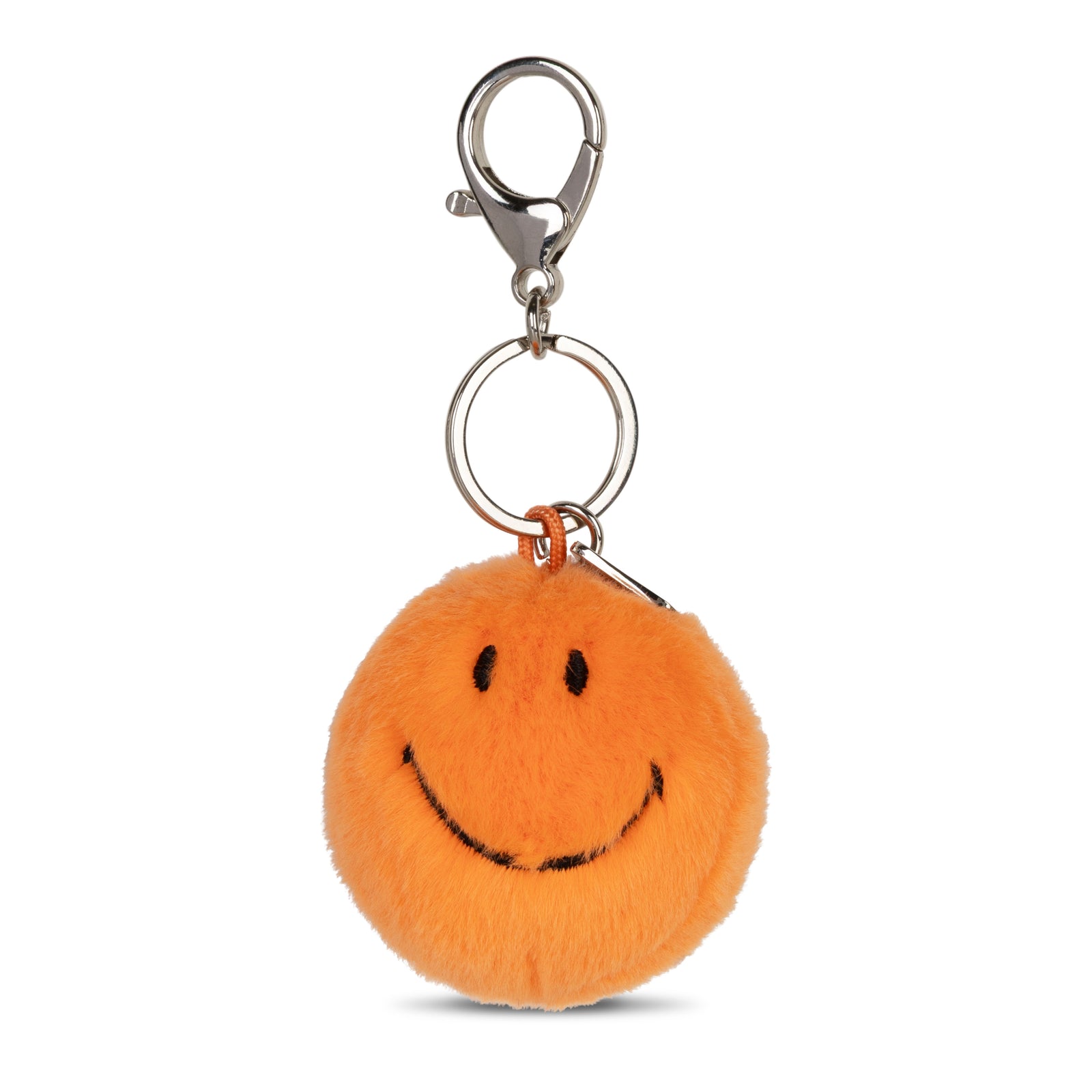 Bon Ton Toys Smiley Keychain ECO Fuzzy - Orange