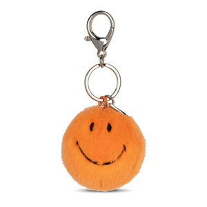 Bon Ton Toys Smiley Keychain ECO Fuzzy - Orange