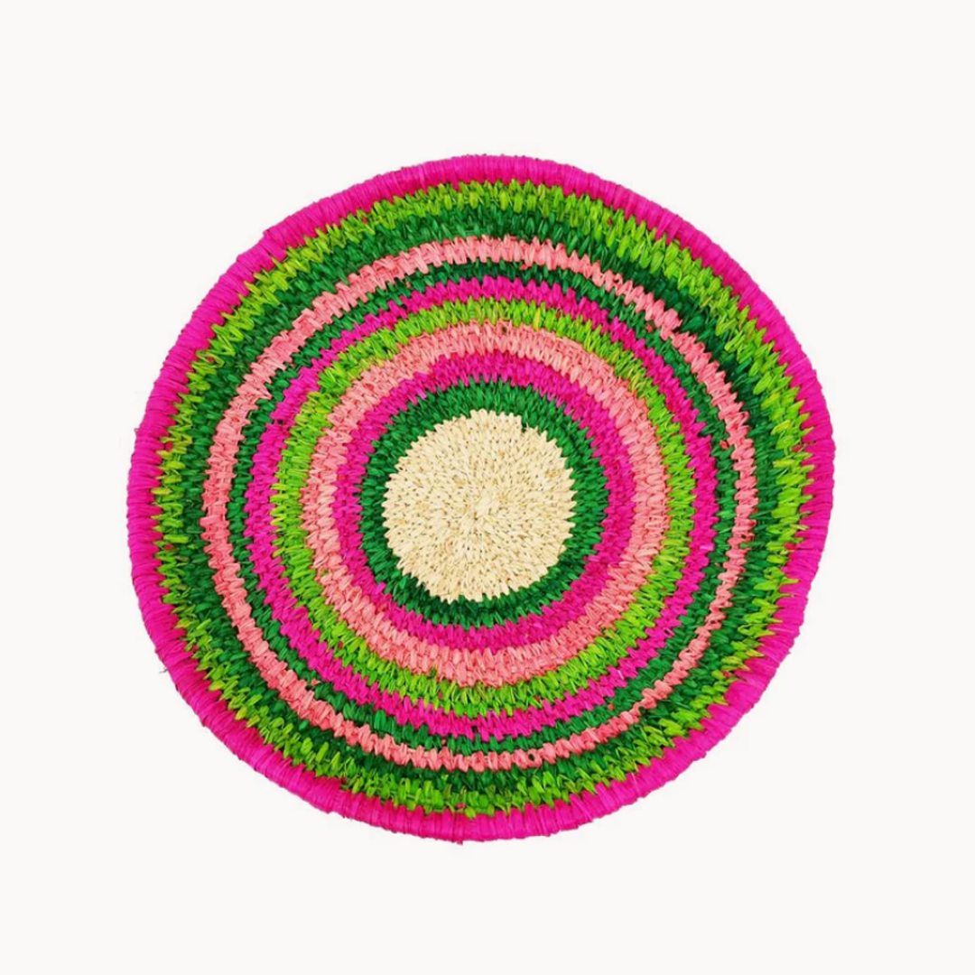 Tjanpi Desert Weavers Basket by Julie Anderson D35cm x H11cm