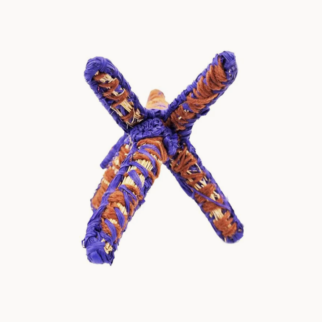 Tjanpi Papa (Dog) Sculpture by Pollyanne Smith