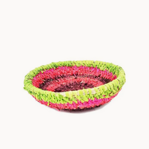 Tjanpi Desert Weavers Basket by Rene Nelson D16cm x H4cm