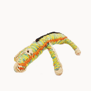 Tjanpi Tinka (Lizard) Sculpture by Yuminia Kenta