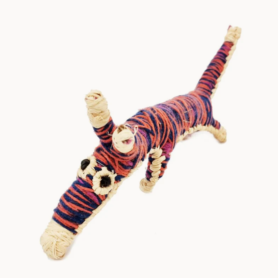 Tjanpi Papa (Dog) Sculpture by Carolyn Kenta