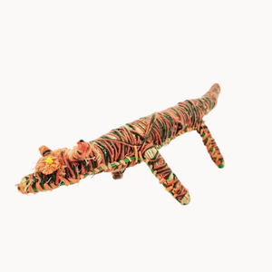 Tjanpi Papa (Dog) Sculpture by Tracey Yates