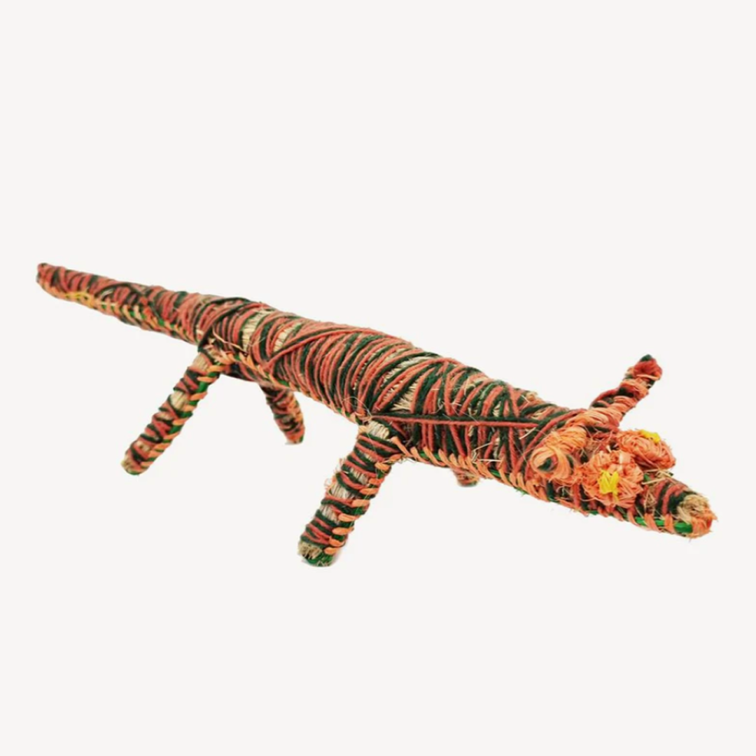 Tjanpi Papa (Dog) Sculpture by Tracey Yates