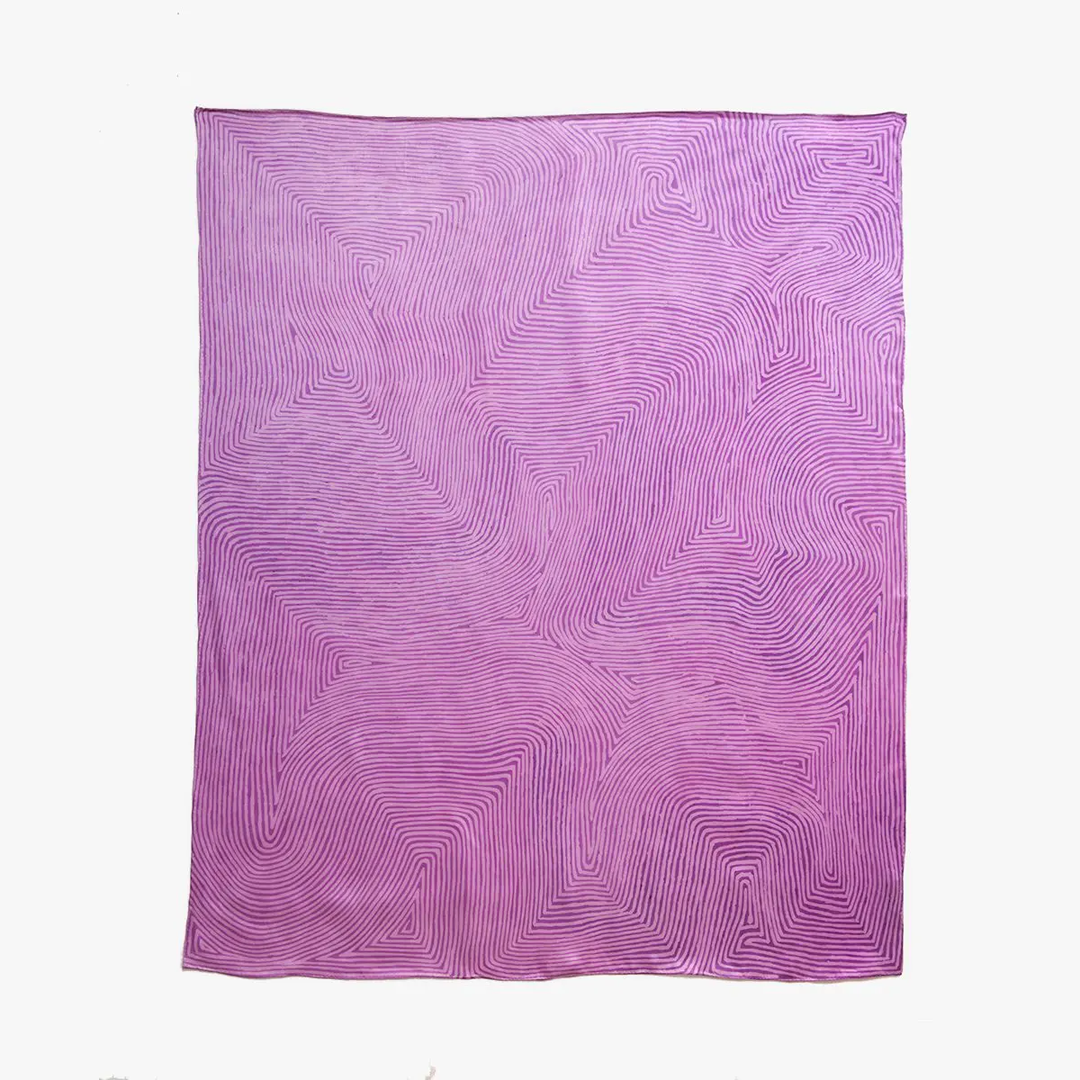 One of Twelve Untitled Scarf by George Tjungurrayi