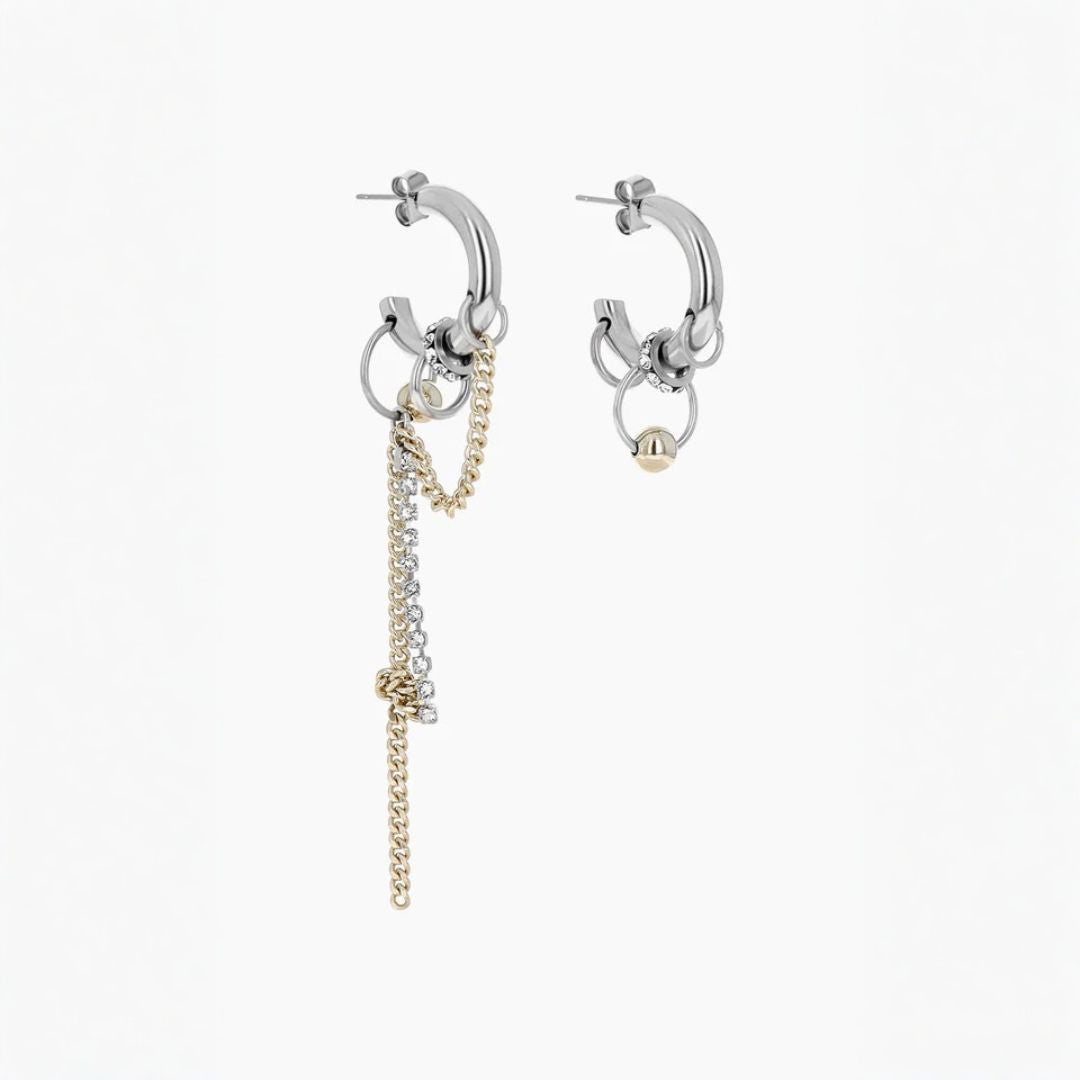 Justine Clenquet Amber Earrings