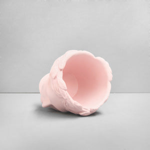 White Moose Venus Vase/Plant Holder - Pink