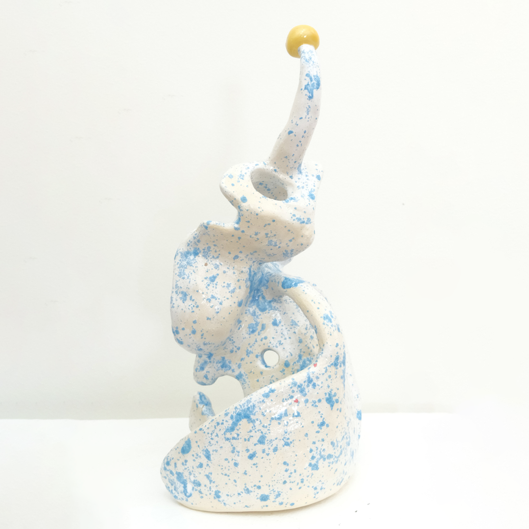 Volim Sculpture Iri - Blue White Yellow
