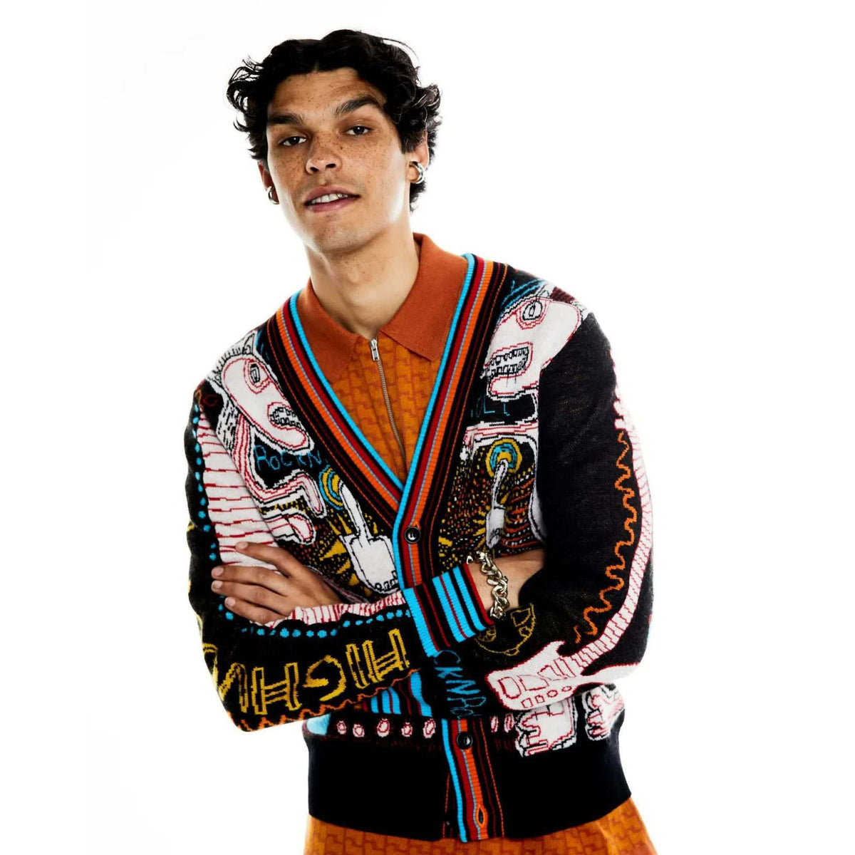 WAH-WAH Tiger Yaltangki Cardigan