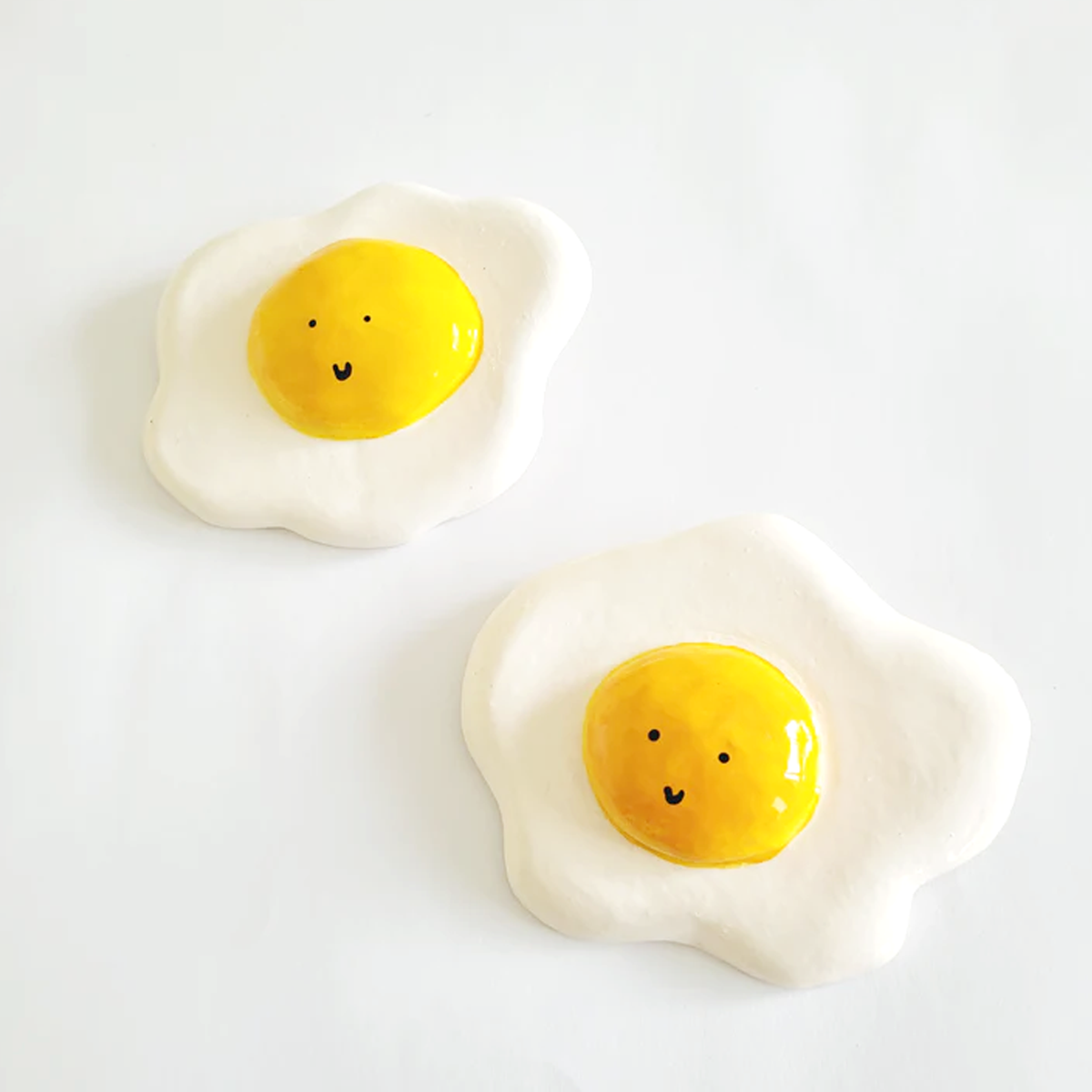 AmUsing Clay Happy Fried Egg
