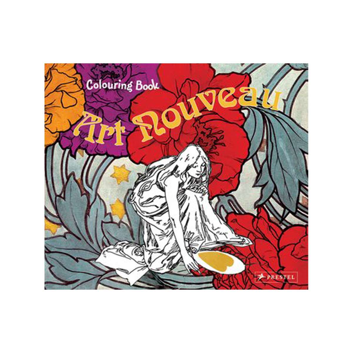 Art Nouveau Colouring Book